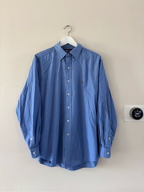 Ralph Lauren - Vintage Blue Button-Down Oxford Shirt